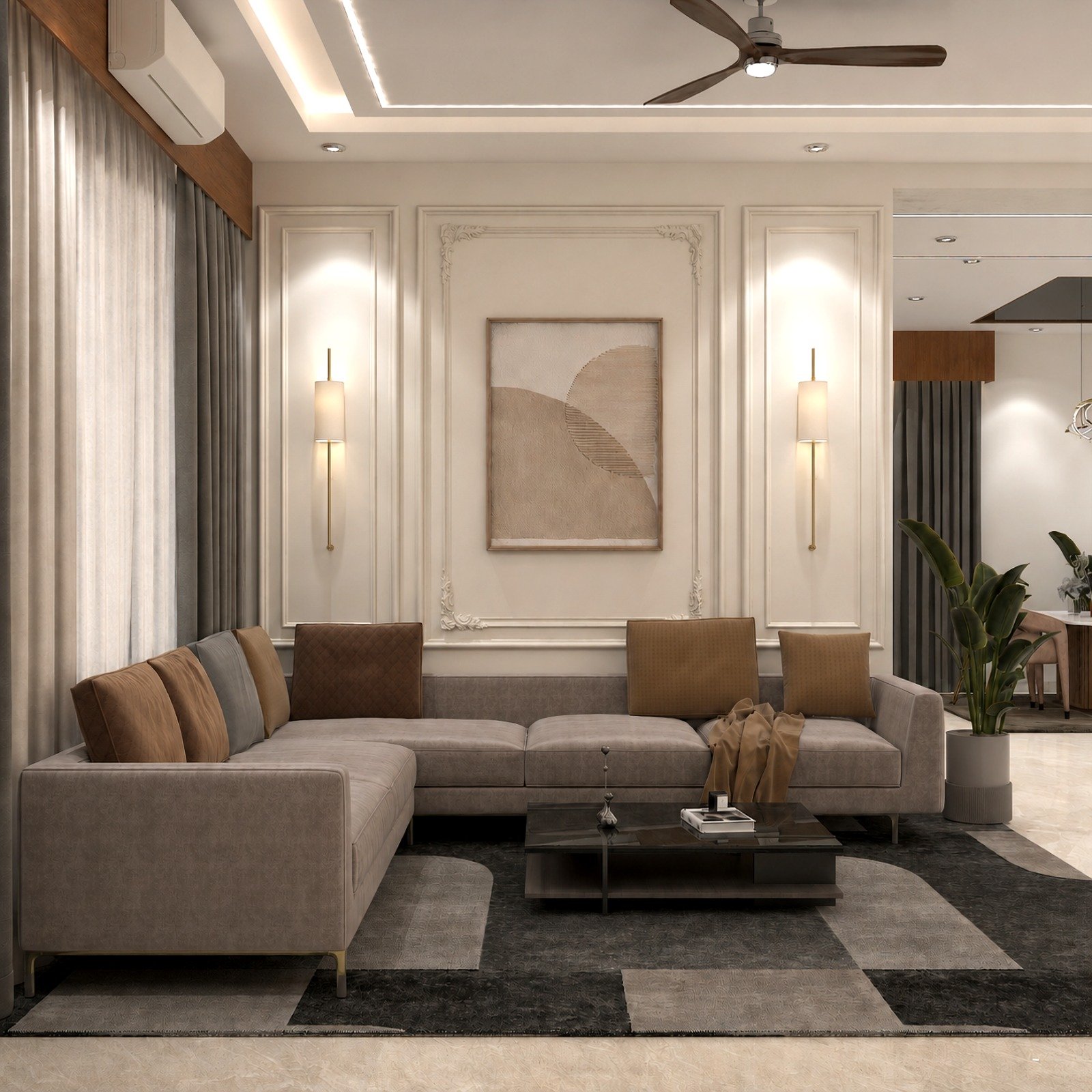 Modern Living Lounge Design